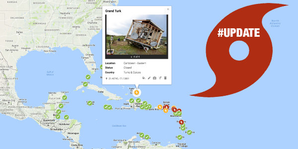 Caribbean Port Status Hurricane