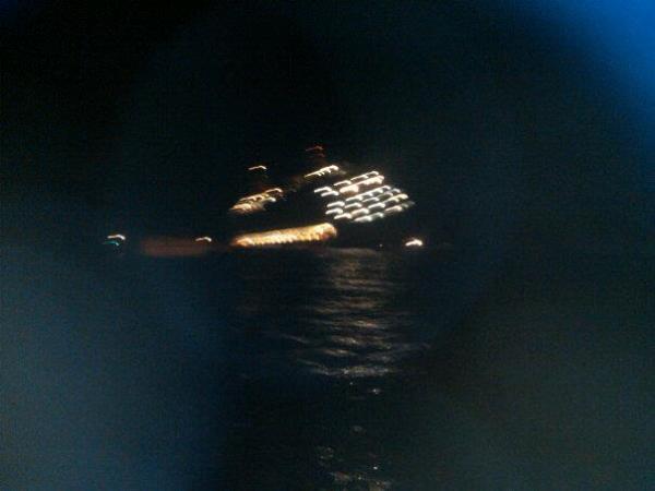 Costa Concordia Sinks