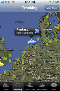 Cruise Ship Tracker