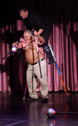 cruise comedy juggler