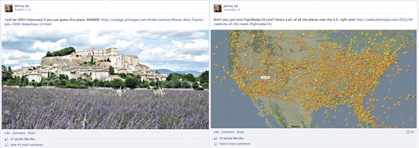 Johnny Jet Facebook