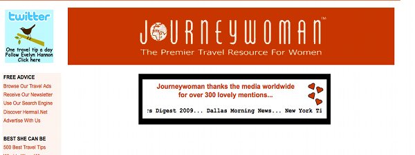 Journey Woman Home Page