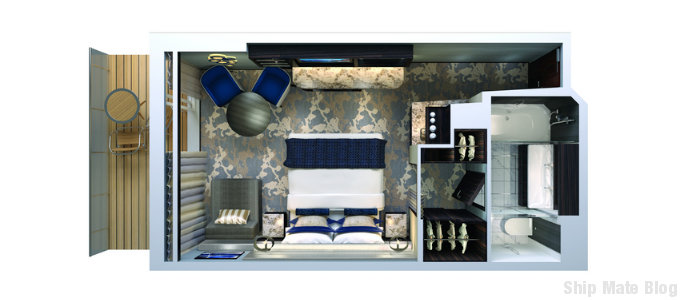 NCL Bliss Haven Cabin