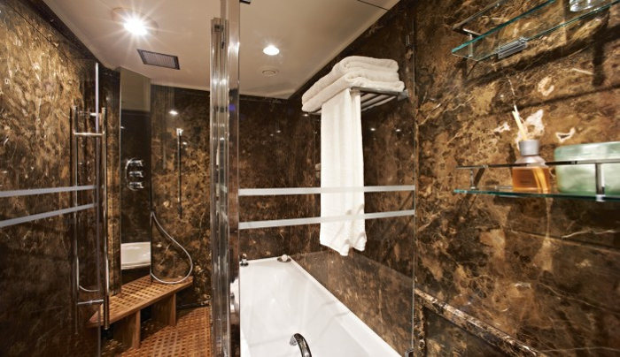 Silver Cloud Bathroom shower