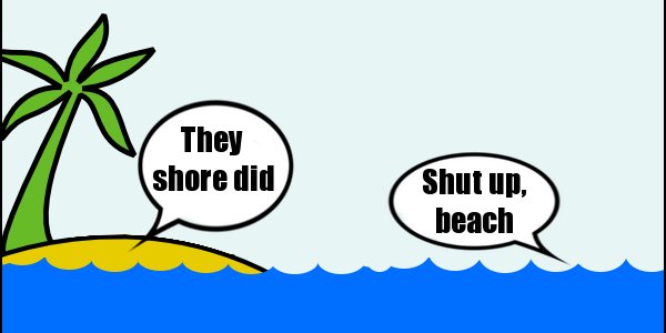 beach joke