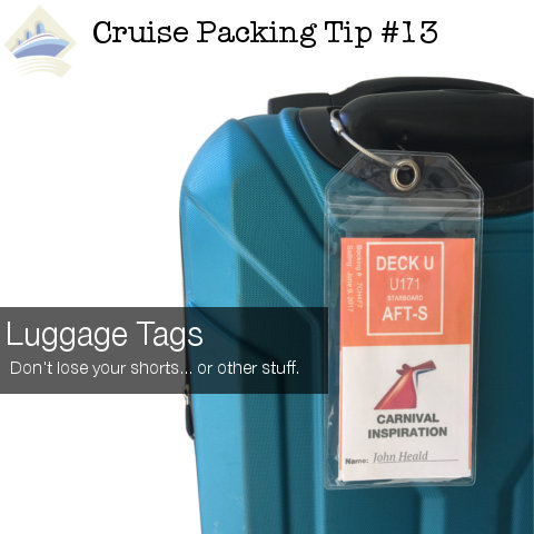 Cruise Luggage Tags