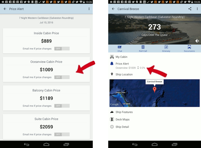 cruise price tracker 2