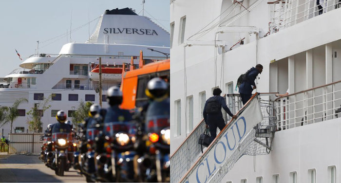 cruise ship olympic security