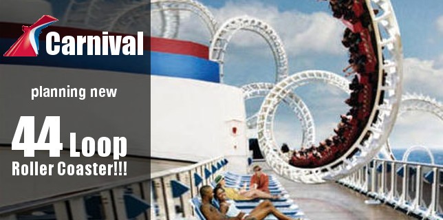 cruise ship roller coaster