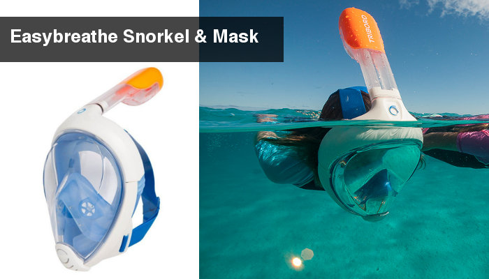 easybreath snorkel and mask