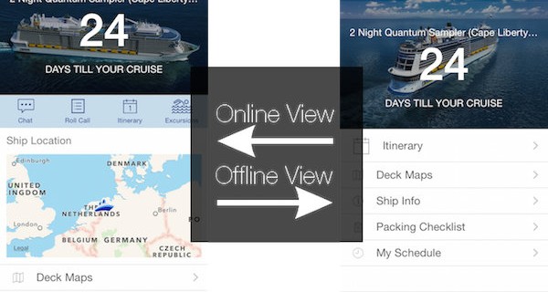 cruise app no internet needed