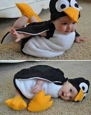 penguin baby costume