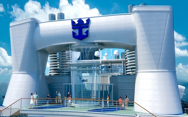 skydiving cruise ship