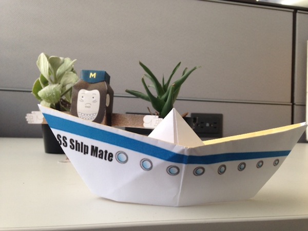 ship mate origami ship