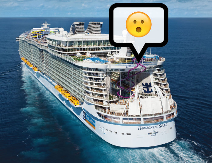 ultimate abyss slide harmony of the seas face